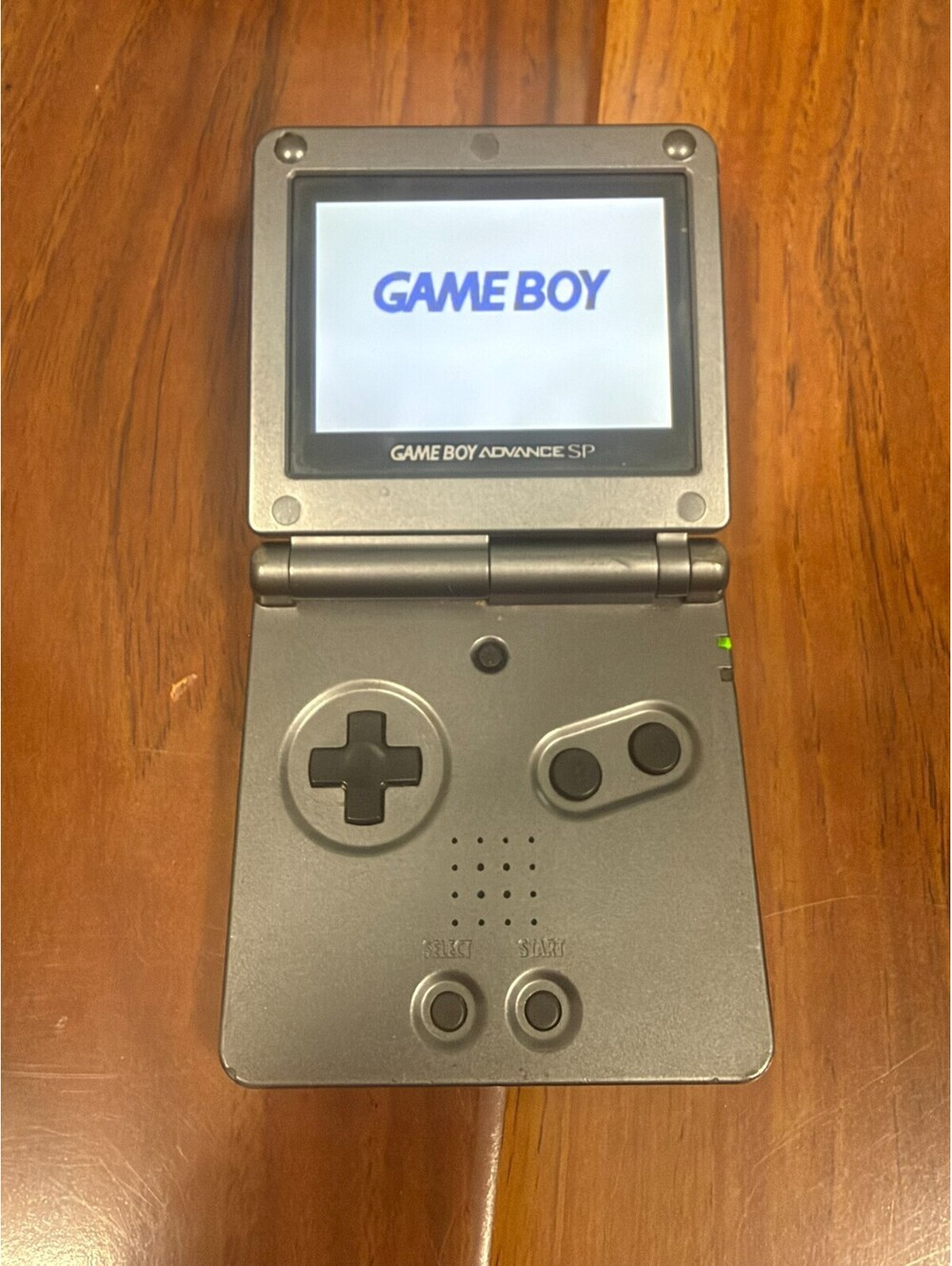 Nintendo Gameboy Advance SP AGS 101 Dark Gray Works No Sound No Charger